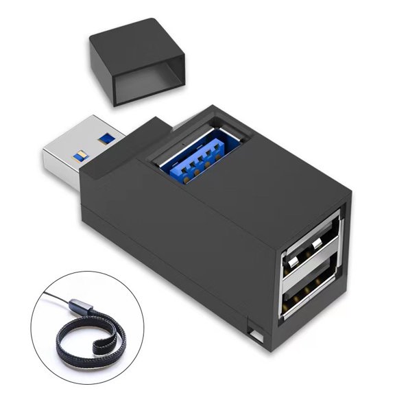 USB 3.0 HUB Adapter Extender Mini Splitter Box 3 Port Data Transfer USB Splitter Docking Station For PC Laptop Parts