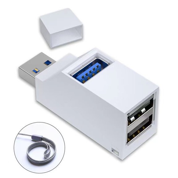 USB 3.0 HUB Adapter Extender Mini Splitter Box 3 Port Data Transfer USB Splitter Docking Station For PC Laptop Parts