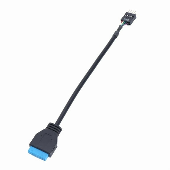 USB 3.0 Header to USB 2.0 Motherboard Adapter Cable Converter 20Pin USB3.0 Female to 9 Pin USB2.0 Male Motherboard Cable