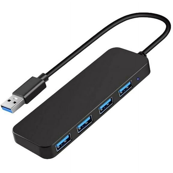 USB 3.0 Hub 4-Port Adapter Charger