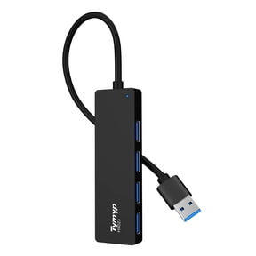 USB 3.0 Hub, 4 Port Extra Light Data Hub Adapter with 5Gbps Transfer Speed for MacBook, iMac, USB Flash Drives, and More - Perfect for Fans of USB Microscopes and Pocket Microscopes