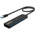 USB 3.0 Hub 4Port USB Hub Ultra Slim USB Splitter USB Splitter 5Gbps