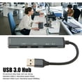 thumbnail image 1 of USB 3.0 Hub, 5 in 1 USB To USB and TF Multiport Adapter, 5Gbps USB3.0 Splitter Adapter with TF Card and For SD Card Readers for Laptop PC for Home Travel Office, 1 of 5