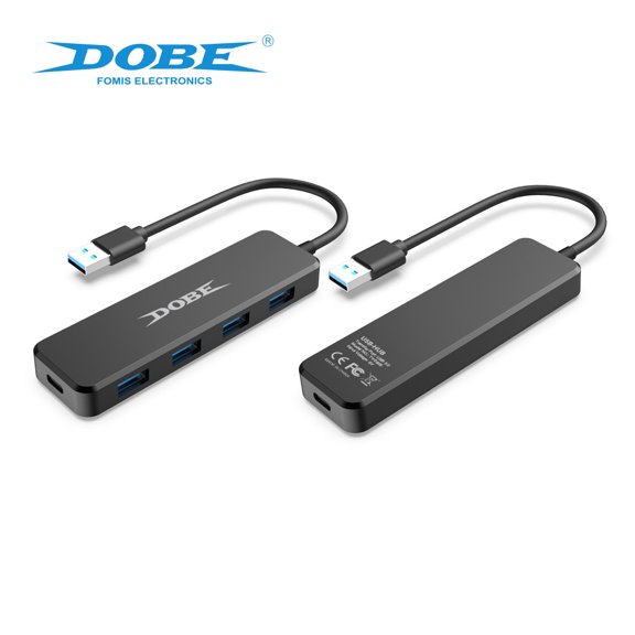 USB 3.0 Hub Splitter Expansion Dock with High Speed Chip, Backward Compatible with USB 2.0, Multi Port Extender Compatible with Switch, PC, Laptop, PS4, PS3, Xbox One
