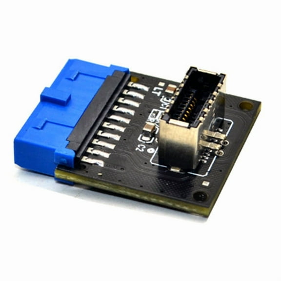 USB 3.0 Internal Header to USB 3.2 Type C Front Type E Adapter 20 Pin to 19 Pin Converter