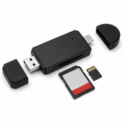 USB 3.0 SD/Micro SD card reader,USB SD/TF memory card reader,external card reader,suitable for SD,SDXC,SDHC,MMC,RS-MMC,Micro SDXC,Micro SD,Micro SDHC Card etc.