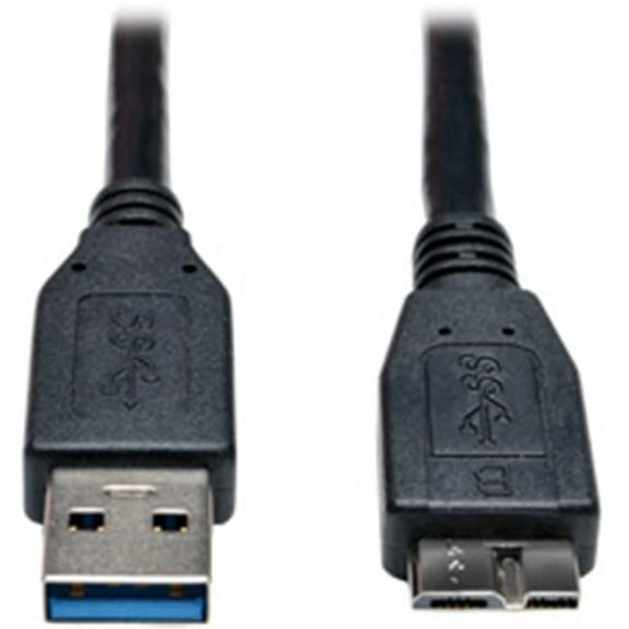 USB 3.0 SuperSpeed Device Cable - Black - 6 ft.