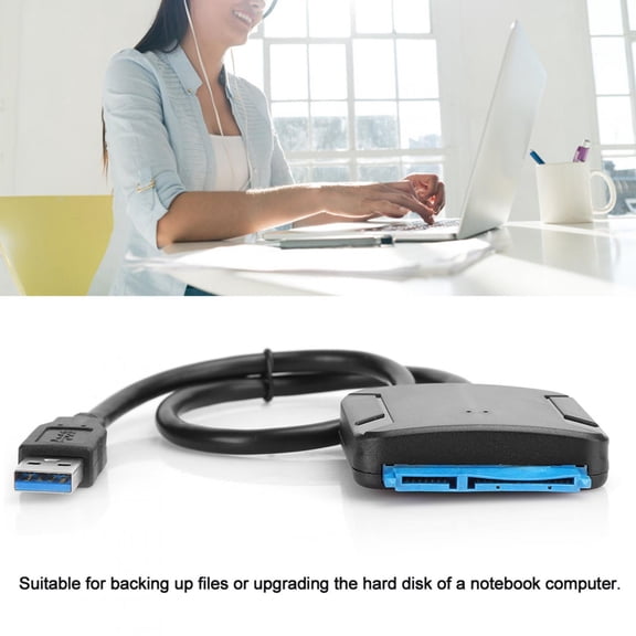 USB 3.0 To <span Style="background:red"></span> Adapter Cable For 2.5/3.5" HDD SSD, Fast 5Gbps Data Transfer