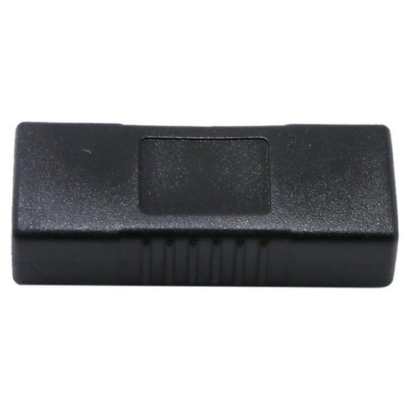 USB 3.0 Type A Female to Female Adapter Coupler Coupling Changer Black