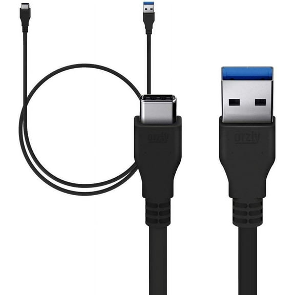 USB 3.0 Type-C FAST Charging and Data Cable Compatible with Apple iPhone 12/12 Pro/12 Pro Max/12 Mini! (18W Black 1M 3.2ft)