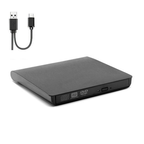 USB 3.0 Type-C Optical Drive Case Slim DVD External Enclosure To USB CD ROM ODD Case Box for Laptop ,Latest USB 3.0 Tech