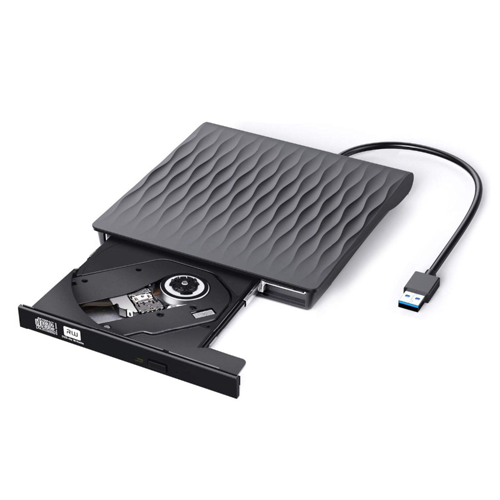 Dvd R With Usb USB 3.0 Type-C Slim External DVD RW DVD Writer Burner Reader Player ...