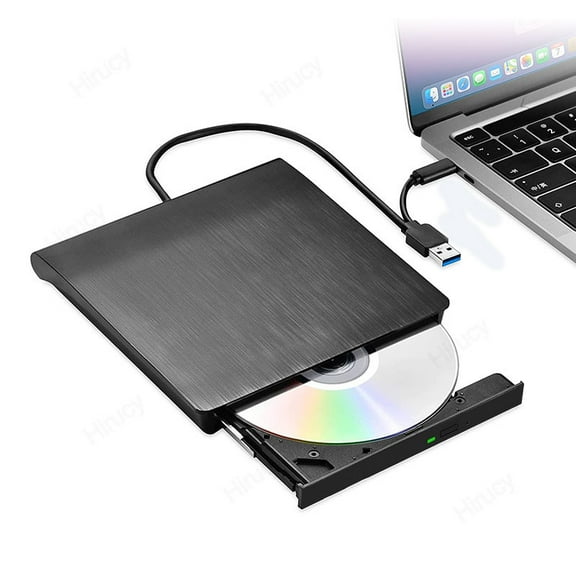 USB 3.0 USB C External CD/DVD RW Drive Read Burner Portable DVD Player Optical Drives