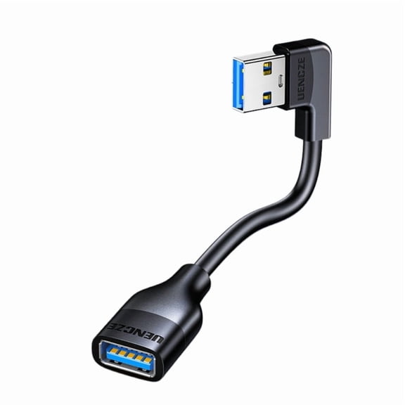 USB 3.0 Up/Down/Left/Right Angled Adapter Cable Charging Wire 5Gbps Transmission