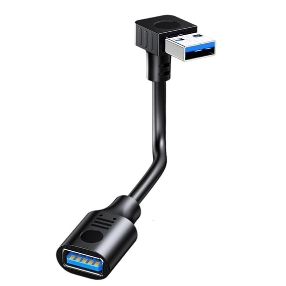 USB 3.0 Up/Down/Left/Right Angled Adapter Cable Charging Wire 5Gbps Transmission