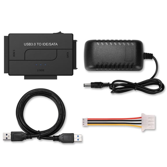 USB 3.0 to IDE / SATA Converter External Hard Drive Adapter Kit 2.5"/3.5" Cable With Adapter US