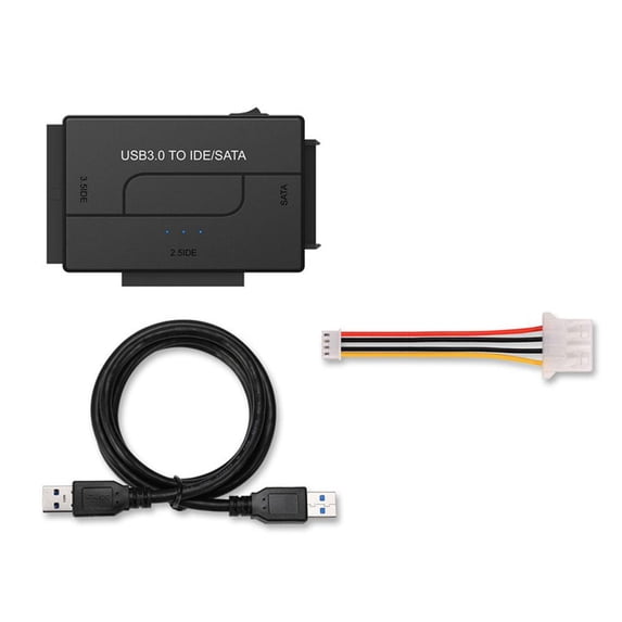USB 3.0 to IDE / SATA Converter External Hard Drive Adapter Kit 2.5"/3.5" Cable Without Adapter US