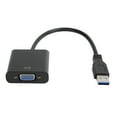 USB 3.0 to VGA Adapter Cable 1920x1080 Audio Video Converter 5.0Gbps