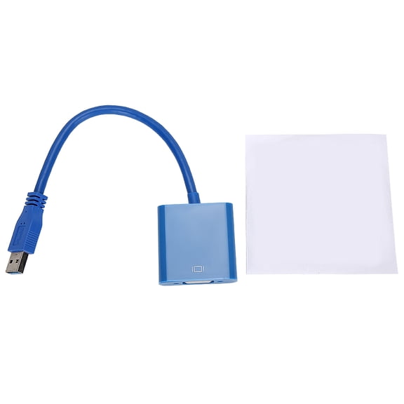 USB 3.0 to VGA Video Graphics Card Display External Cable Adapter for Win 7/8 System