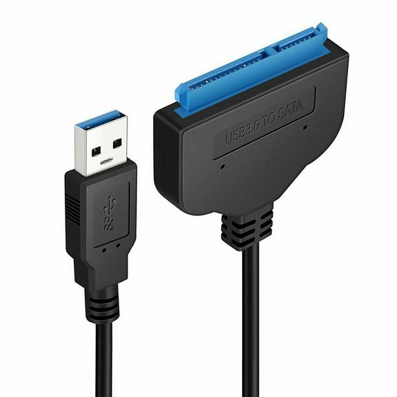 USB-3.0 zu SATA Adapter Kabel mit UASP Support fr 2.5 K1U SSD Festplatte R9M2