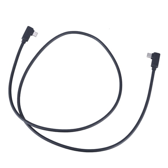 USB 3.1 10Gbps Ctype Extension Cable, Right Angled Male to Male (10Gbps) Connectors Cable for Laptop