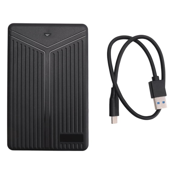 USB 3.1 2.5 Inch SATA SSD Hard Disk Enclosure External Drive Case, Supports 15mm Drives for Laptop Desktop PC