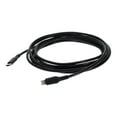 thumbnail image 1 of AddOn 1m USB-C 3.1 to Lightning M/M Sync Charge Cable Black USBC2LGT1MB, 1 of 8