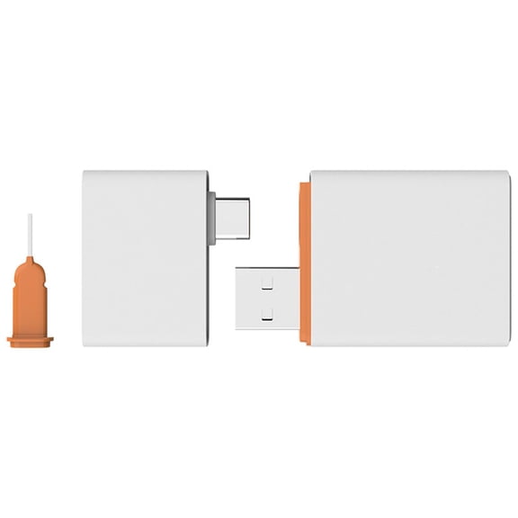 USB 3.1 Type-C Card Reader Dual Interface nCARD, NM Card, micro SD Card Reader