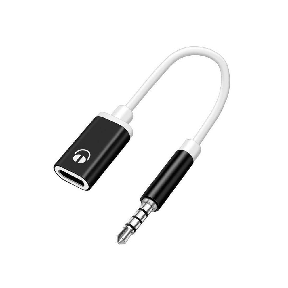 USB 3.1 Type C Male To 3.5mm Headphone Earphone Jack DAC Female Adapter