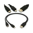 thumbnail image 1 of USB 3.1 Type C Multi Charging Cable, USB 2.0 with 1x Micro USB and 1x USB C Connectors Compact Charger Cable Cord 30CM, 1 of 4