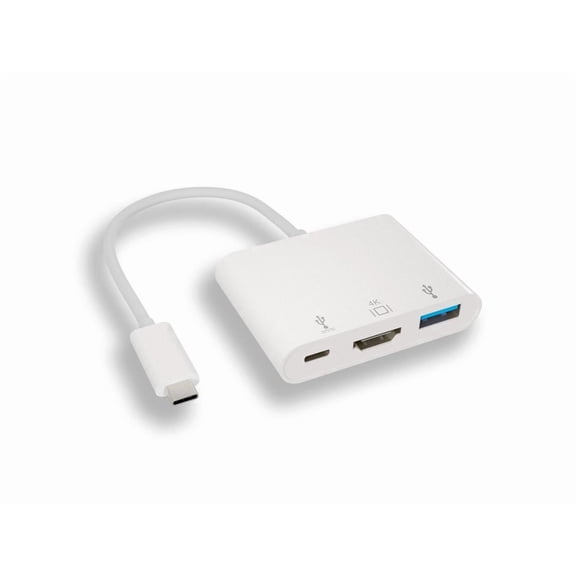 USB 3.1 Type C to USB 3.0 Type A / HDMI / Type C Adapter, USB PD 100W