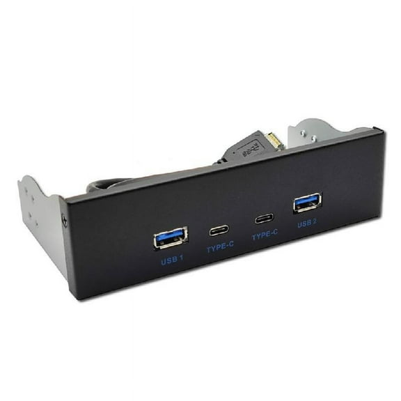USB 3.2 Front Panel Hub Multi-USB Slot USB3.2 Gen2 Type-C Super-Speed Port