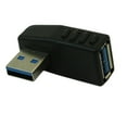 thumbnail image 1 of USB 3.2 Gen 1 RIGHT Facing A Male to A Female 90 Degree Right Angle Adapter, 1 of 2