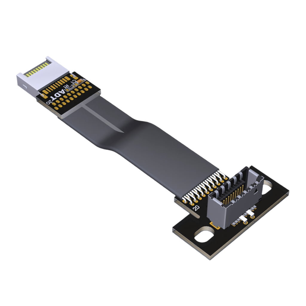 USB 3.2 20Pin Gen 2 Type E to Type E Extension Cable Internal Male to ...