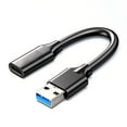 thumbnail image 1 of USB 3.2 Male To Type C Female Adapter Cord Fast Speed 10Gbps Data Sync And Charging For Devices With USB A Port, 1 of 9