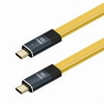 thumbnail image 1 of USB 3.2 Type C Flexible Soft Charging Cable, Fast Speed 20Gbps Data Transfer, OTG 8K60hz Support for Laptops and Phones, 1 of 7