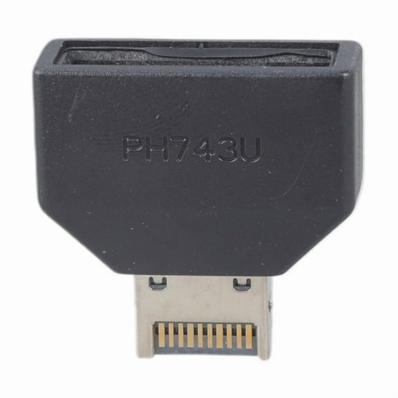 USB 3.2 Type E to USB 3.0 19Pin 20Pin Header Adapter, Vertical Type C Motherboard Conversion