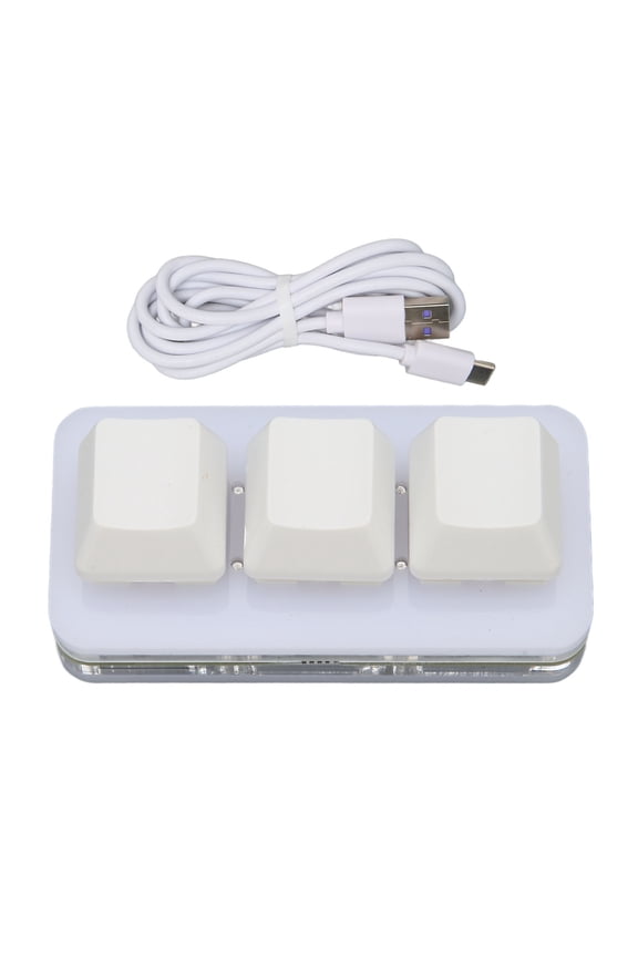 USB 3 Key Mini KeypadLED Backlight Supports Hot Swap OSU HID Macro Programming KeyboardS X for Linux