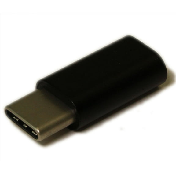 USB 3 Type-C Male to Micro B Female Adapter, Black