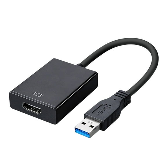 USB 30 to Video Graphics Converter Adapter for High Definition Multimedia Interface PC Laptop Projector HDTV Display