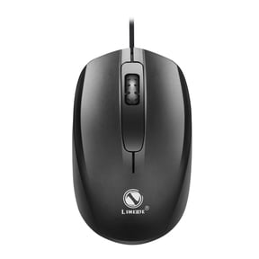 USB 3D Wired Corded Optical Mice for Notebook Laptop Computer 3 Buttons with Cable for Laptop Desktop