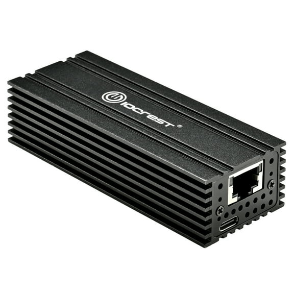 USB 4.0 Type-C 10G Ethernet Adapter, For High-Speed Network Connections, RJ45 port supports 10Gb/s, 5Gb/s, 2.5Gb/s, 1Gb/s and 100Mb/s Base-T