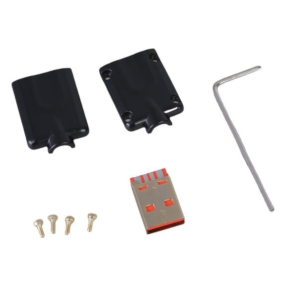 USB 4 Pin Male Port Connector USB 480mbps Transmission Data Cable Adding USB Power Devices Breadboard Adapter