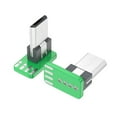 thumbnail image 1 of USB 4Pin/Type C 5Pin PCB Mount Socket Connector Port 90 Degree Right Angle, 1 of 21