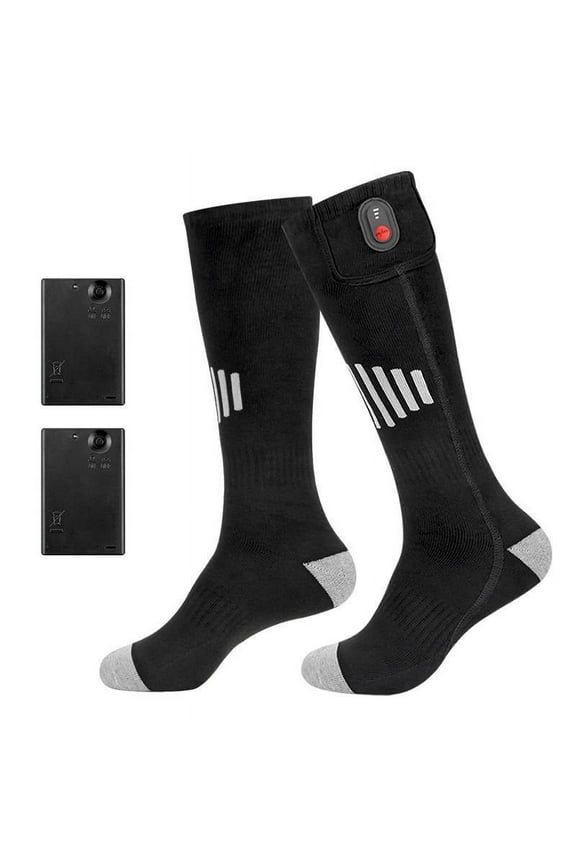 USB 5000mah heated socks Winter heated socks Rechargeable outdoor heated boots for skiing