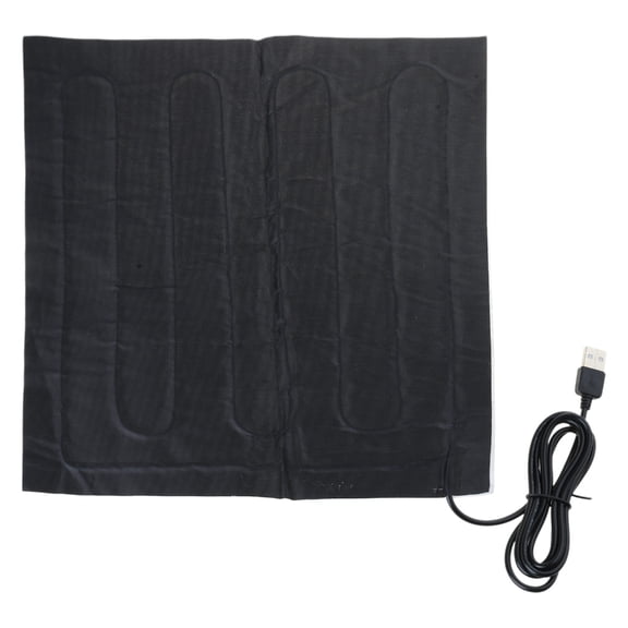 USB 5V Electric Throw Blanket Heating Up Flexible Heating Blanket Perfect for Sofa Bed and Desk Use