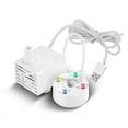 USB 5V Water Pump Mist Maker LED Lights Mini Mister Fog Machine, Indoor