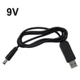 thumbnail image 1 of USB 5V to 12V Boost Step Up Power Supply Cable Converter Interface 5.5*2.1MM, 1 of 9