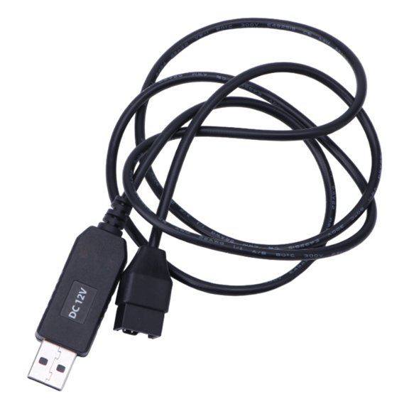 USB 5V to 12V Fan Cable Adapter USB to 4Pin Connector for PC Chassis Fan Power Supply Adapter Converter