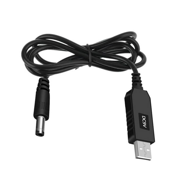 USB 5V to DC9V 12V Adapter Converter Cable USB to DC 5.5x2.1mm for Router Mini Fan Speaker WIFI Charging Bank Connector